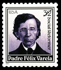 sello de correos del Padre Varela